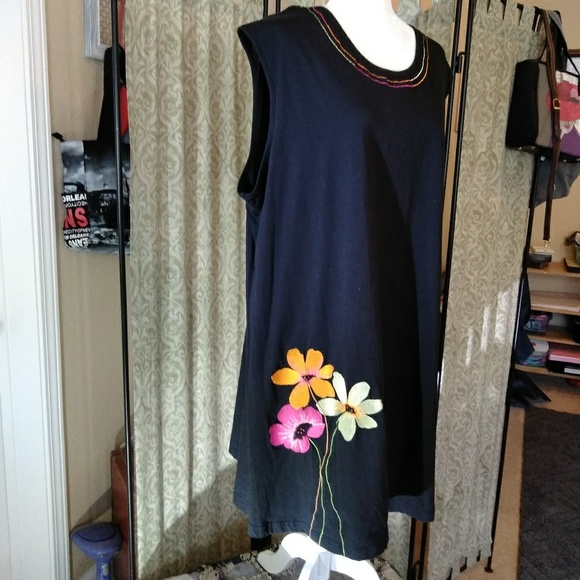 desert shores Dresses & Skirts - Desert Shores.  Emboridered Dress.   "NWT"